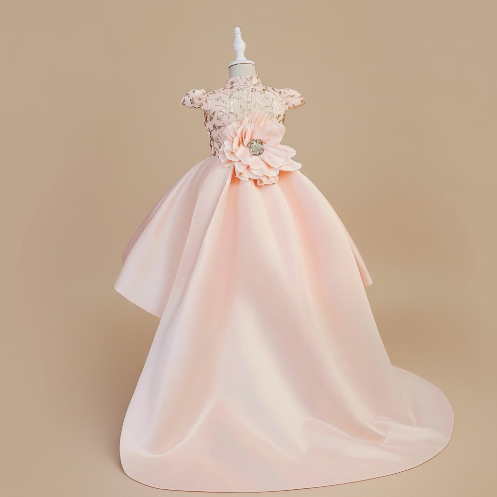 Robe de demoiselle d'honneur fille - Reina