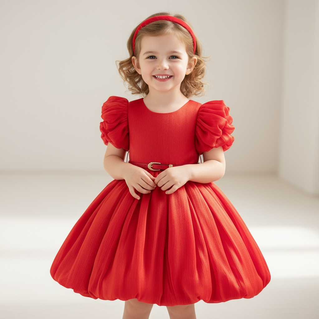 Vestido formal infantil de Janette