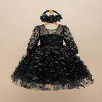 Vestido de mariposa para bebé niña