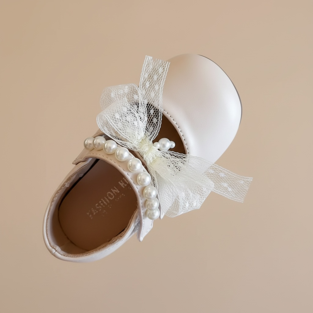 Ballerines pour Enfant – Teinte Nude Élégante