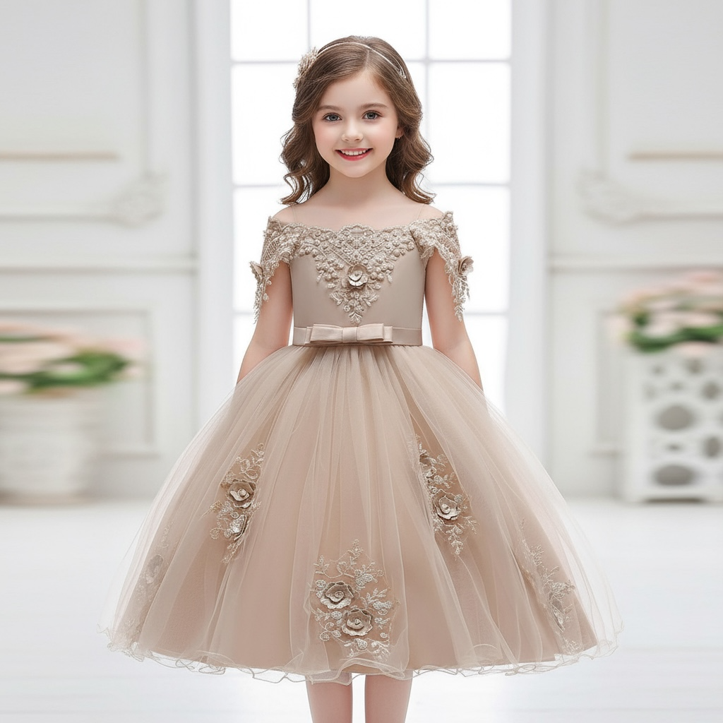 Robe princesse fille cérémonie