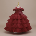 Robe de cérémonie fille - Luxe froufrou