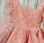 Robe princesse fille Daisy rose