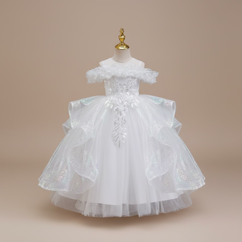 Robe de princesse fille - Brillante Féerie