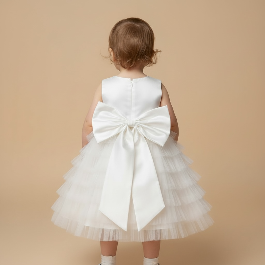 Robe blanche enfant Agathe