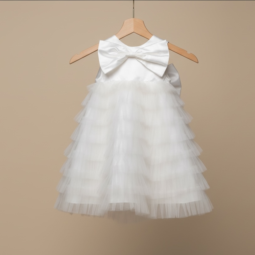 Robe blanche enfant Agathe