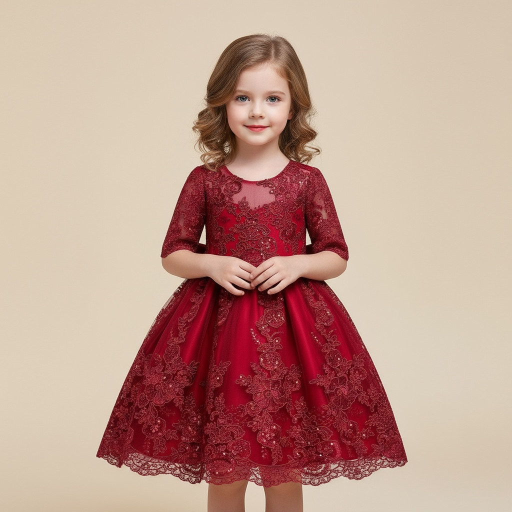 Abito da principessa placcato in oro per un compleanno