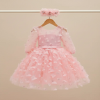 Vestido de mariposa para bebé niña