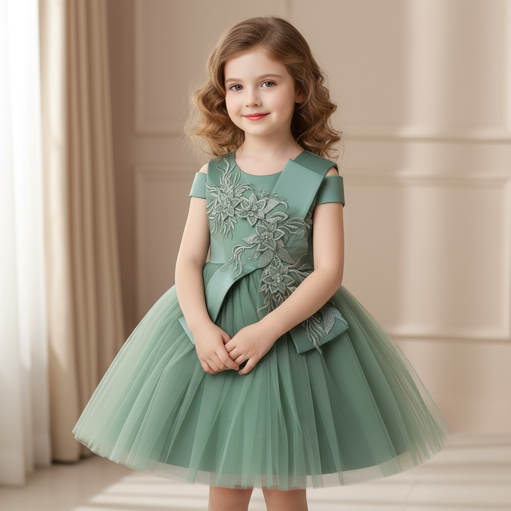 Vestido formal de niña Louna