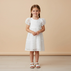 Robe baptême blanche pour enfant