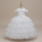 Robe de cérémonie fille - Luxe froufrou