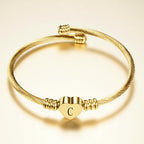 Bracelet enfant - Lettre personnalisé - L'univers de la licorne