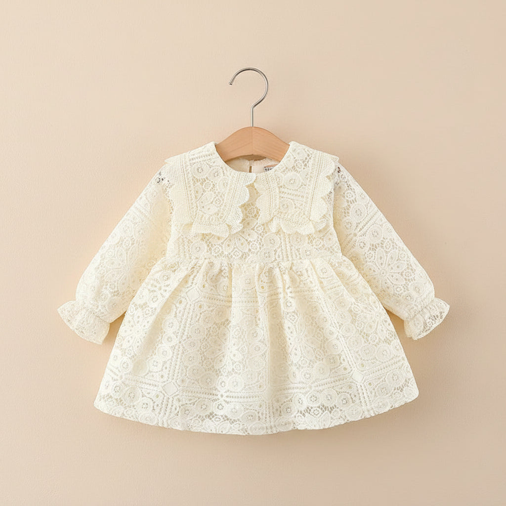Robe fille d'automne - Fléa