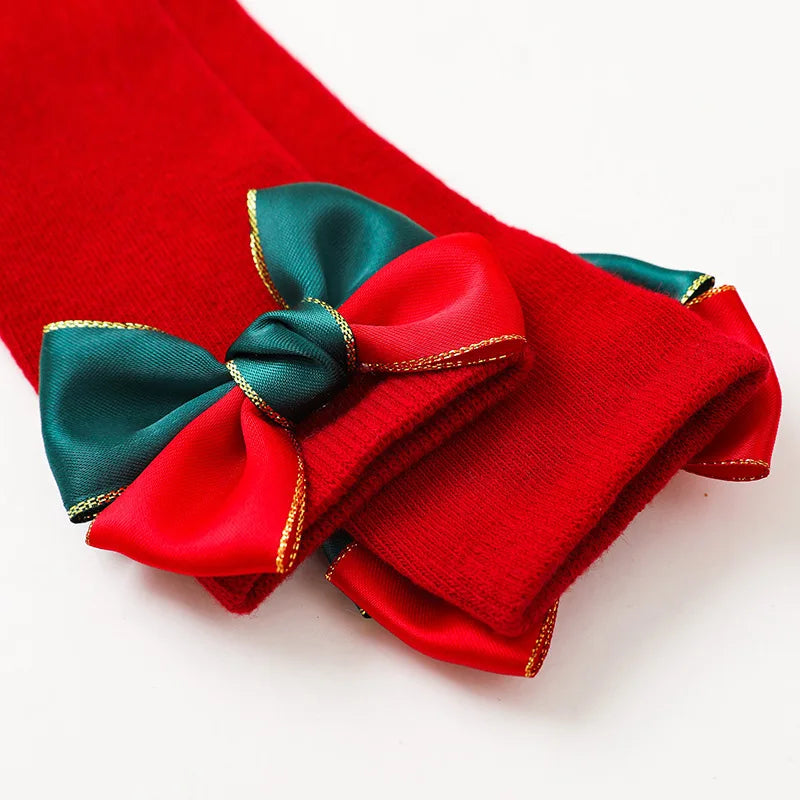 Calcetín navideño rojo/verde