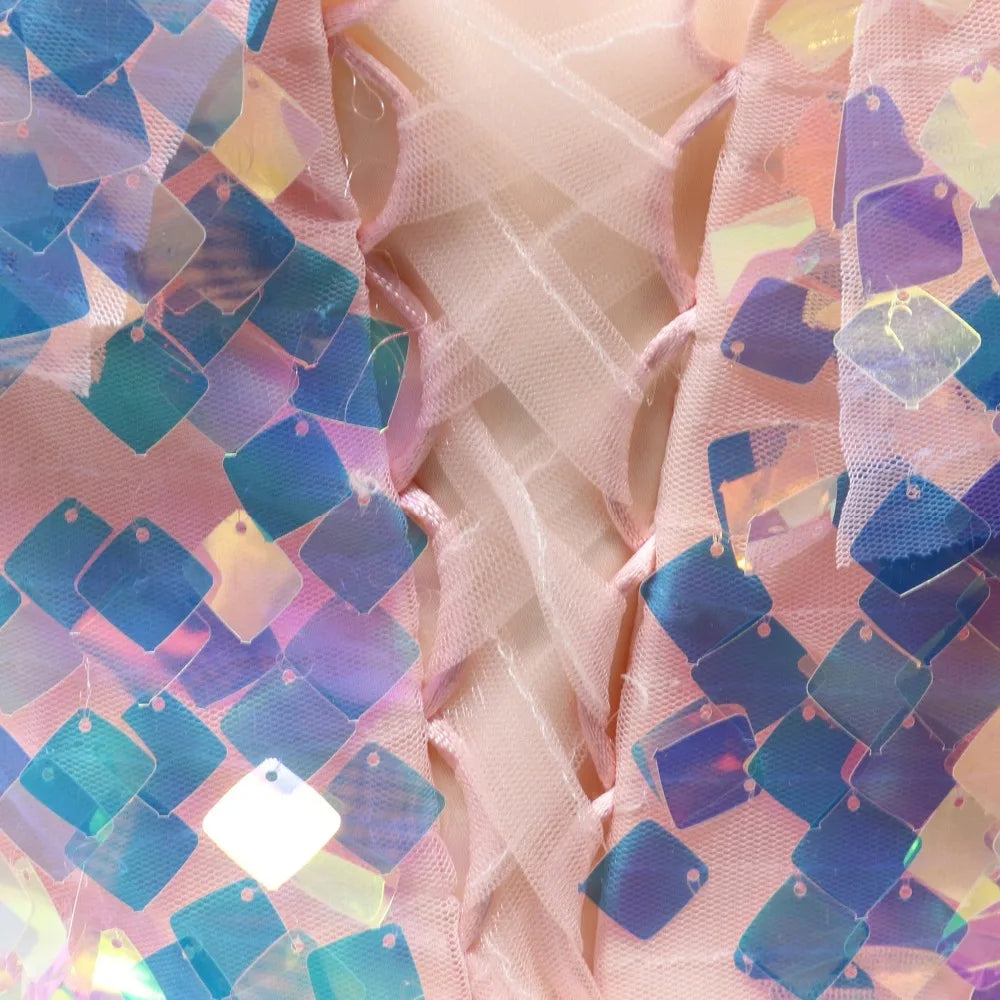 Vestito da compleanno per bambini rosa confetto