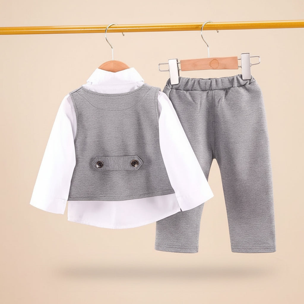 Costume garçon pour cérémonie - 3 pièces Léon