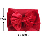 Fascia per capelli in velluto per bambini