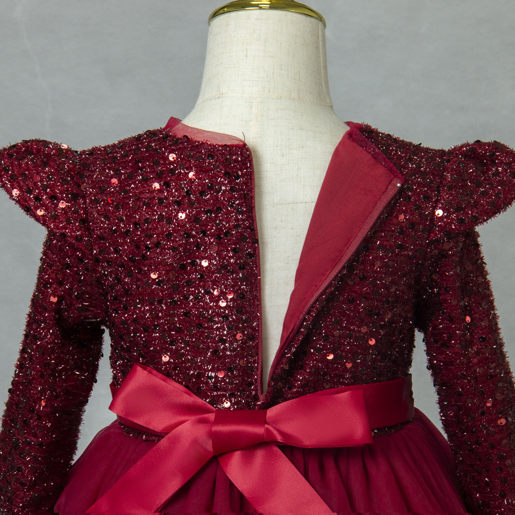 Robe de noël enfant - Frillena