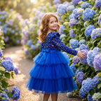 Robe de noël enfant - Frillena