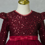 Robe de noël enfant - Frillena