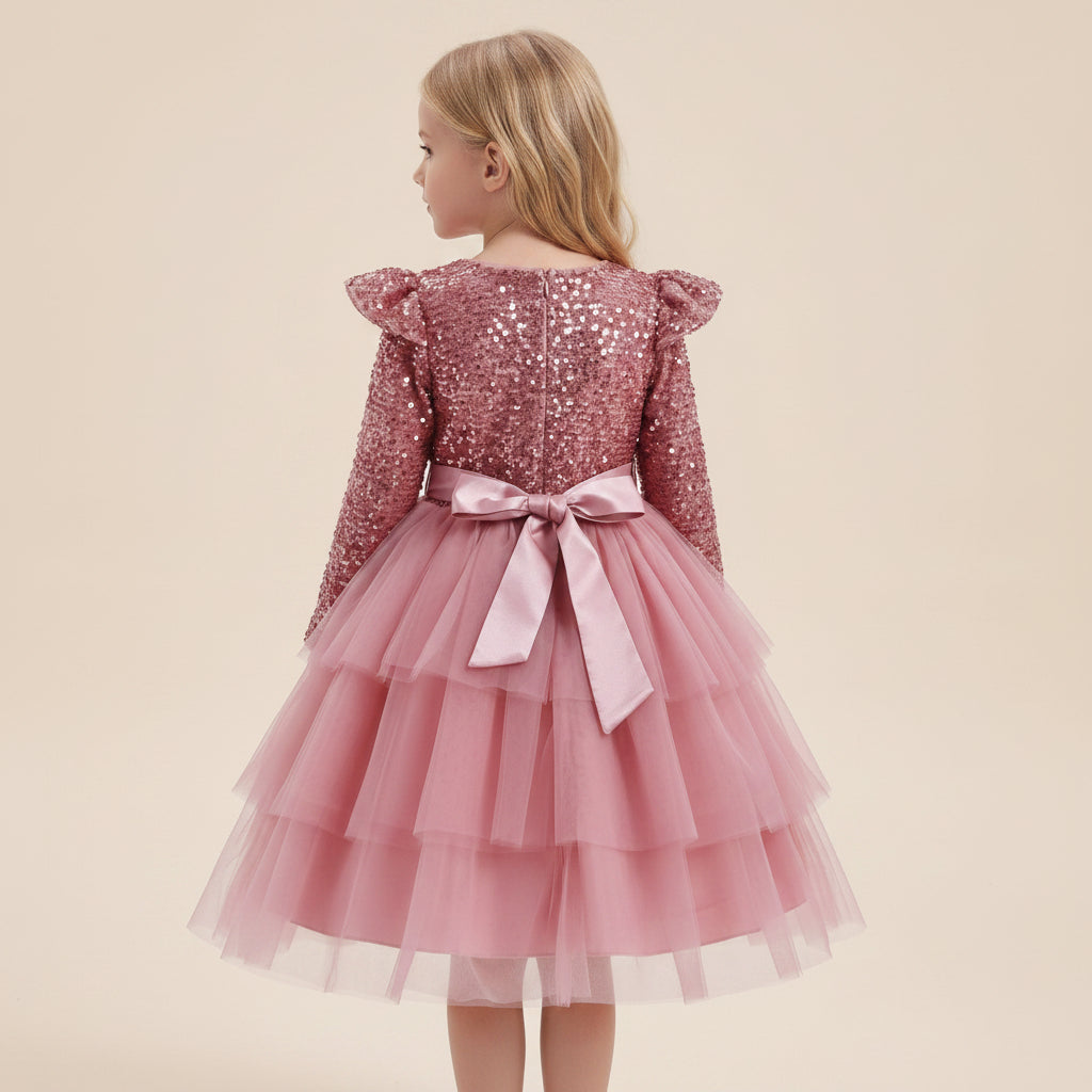 Robe de noël enfant - Frillena