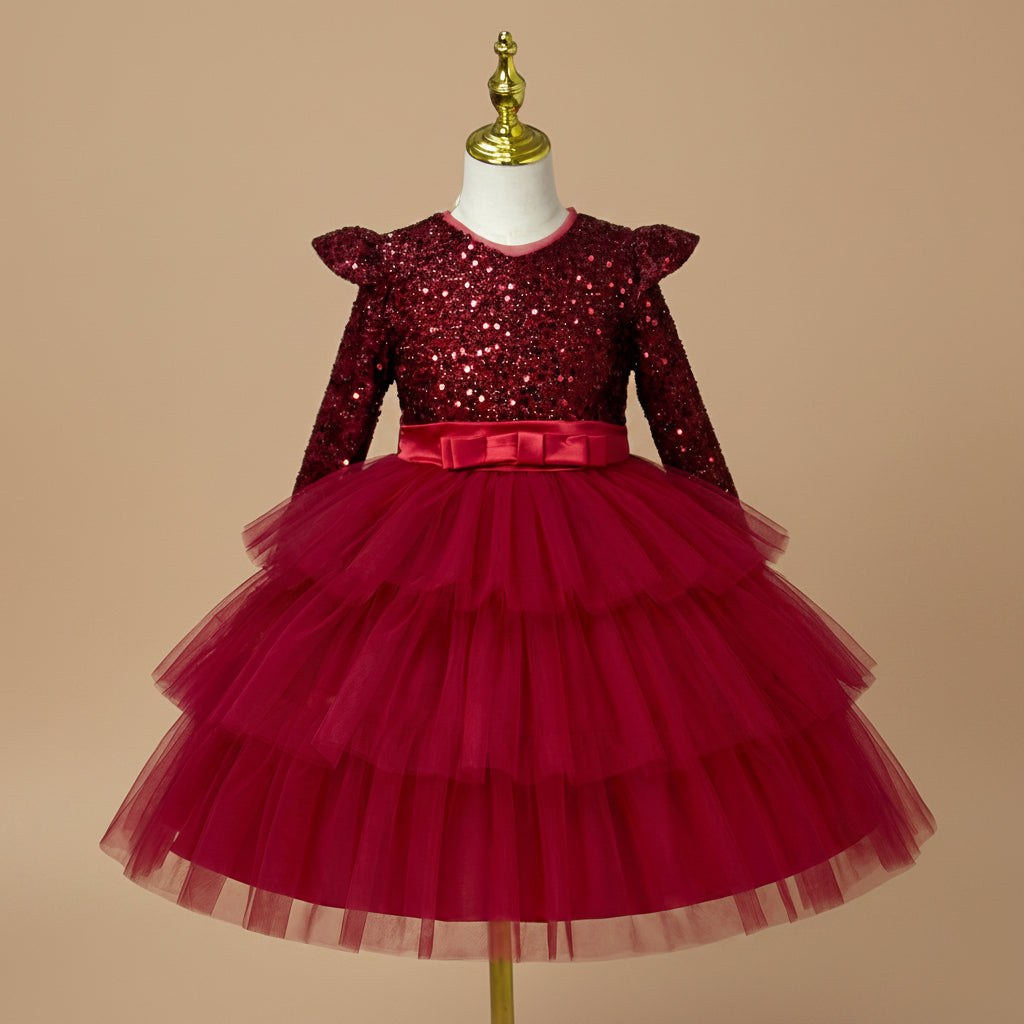 Robe de noël enfant - Frillena
