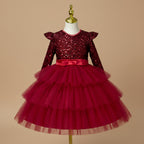 Robe de noël enfant - Frillena