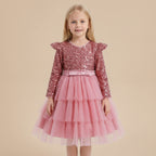Robe de noël enfant - Frillena