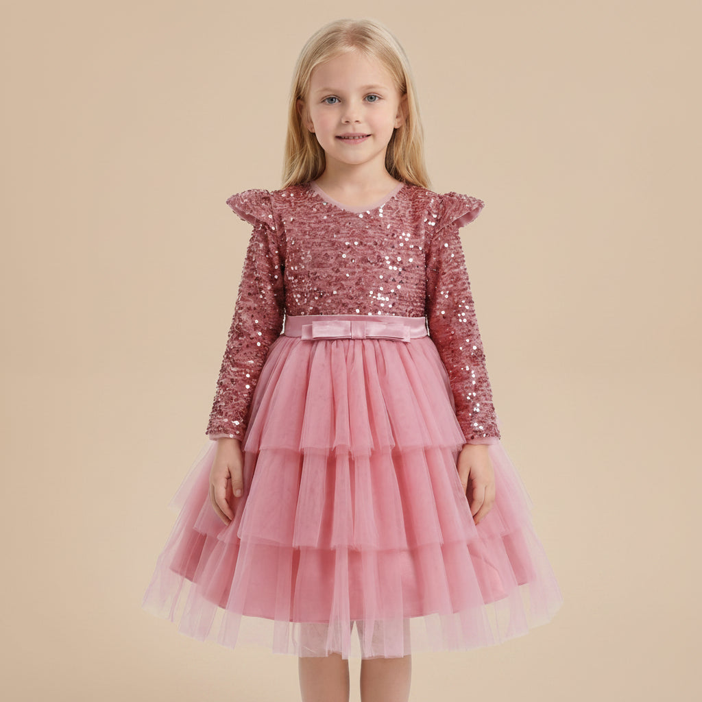 Robe de noël enfant - Frillena