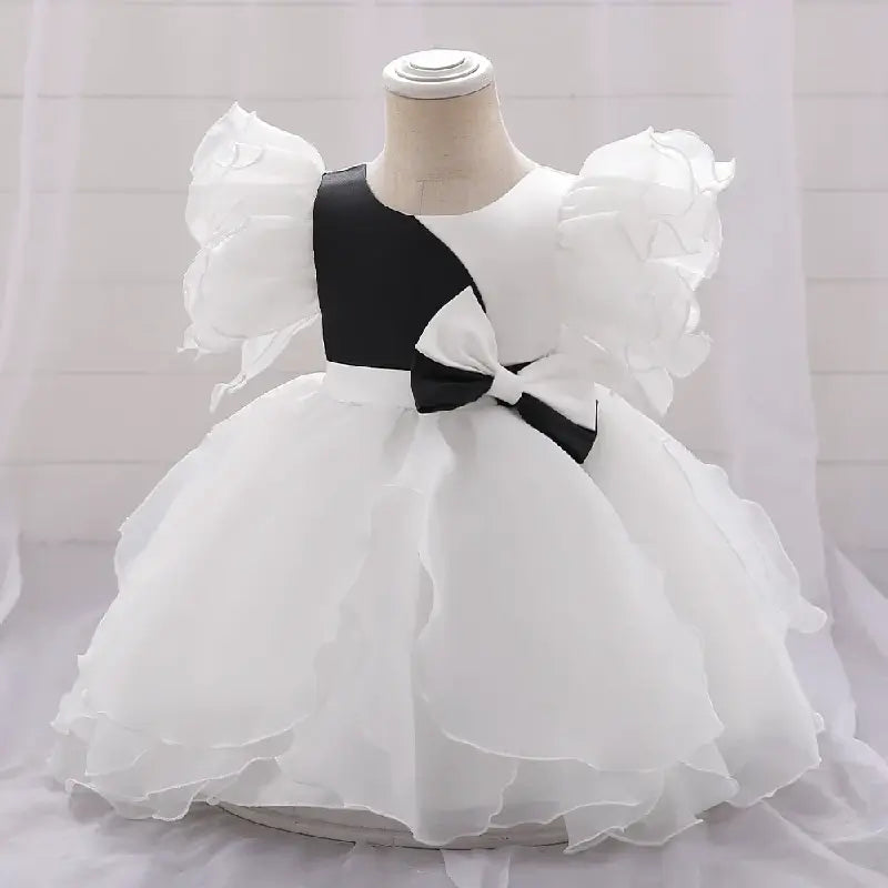 Robe Halloween fille Black and White