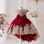 Robe de cérémonie Noël avec traine Jini