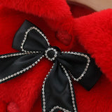 Manteau boléro noeud papillon
