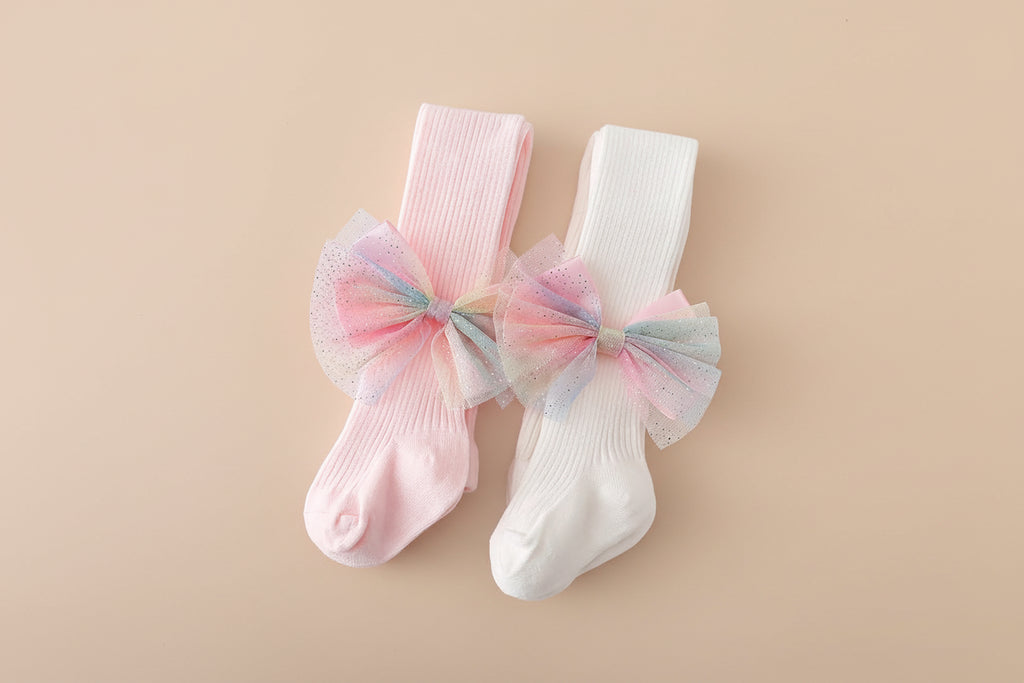 Lot de 2 paires de collants - Arc en ciel