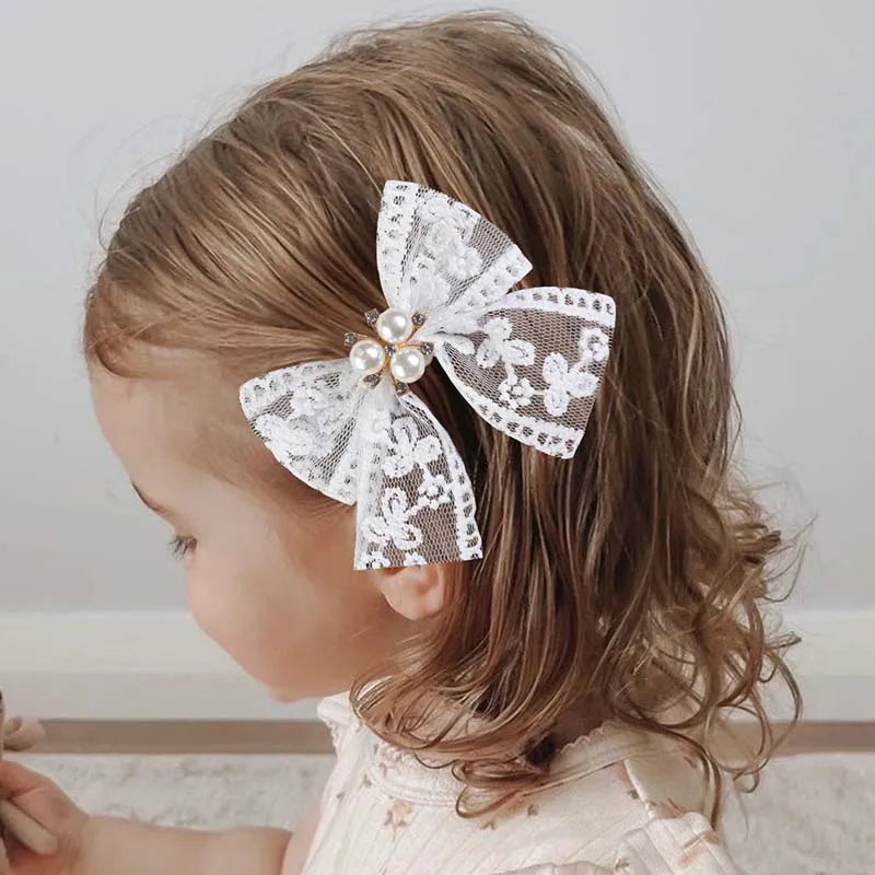 Accessoire cheveux de baptême enfant