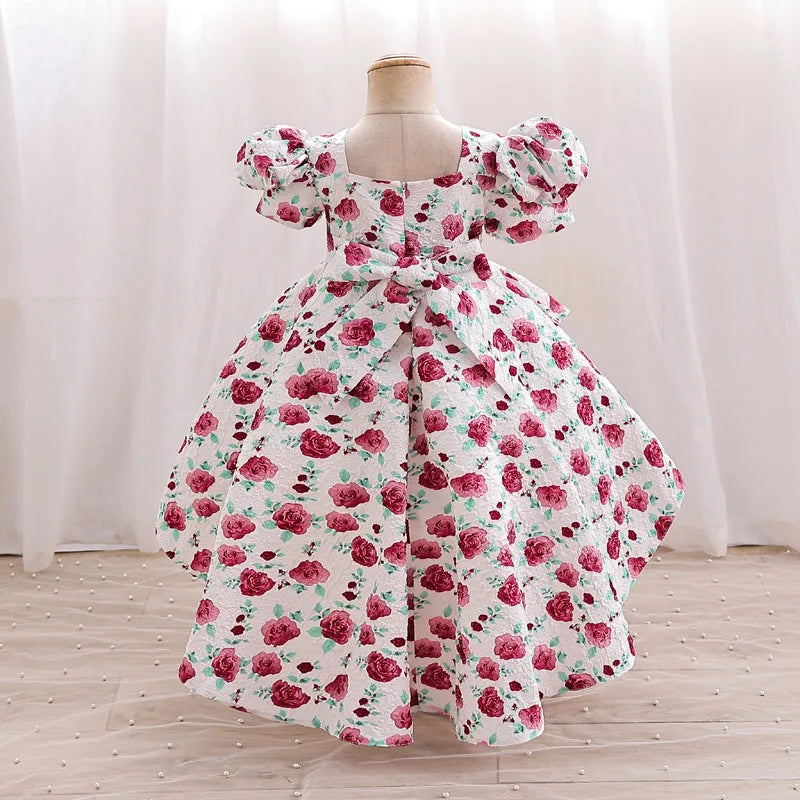 Vestido de flores Cléo para niños