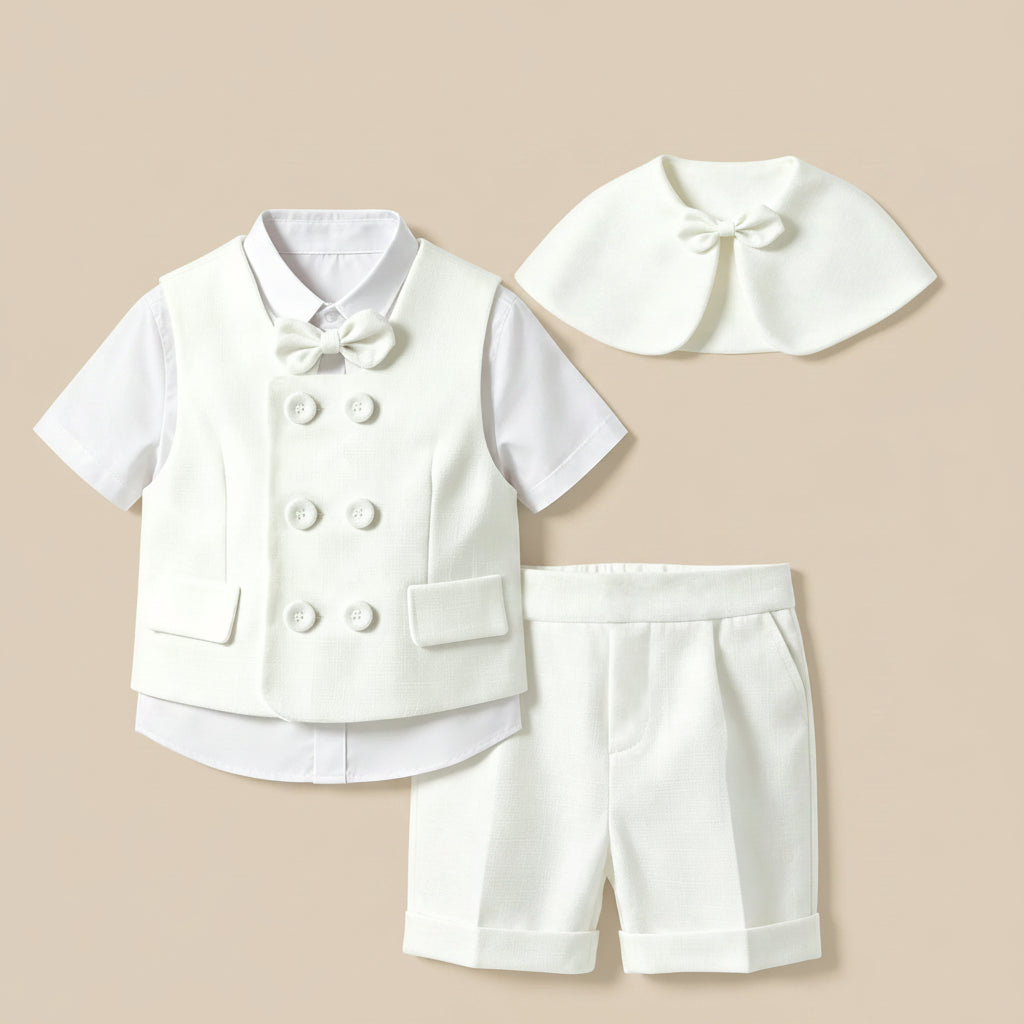 Costume pour baptême garçon - Ange