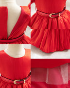 Vestido formal infantil de Janette