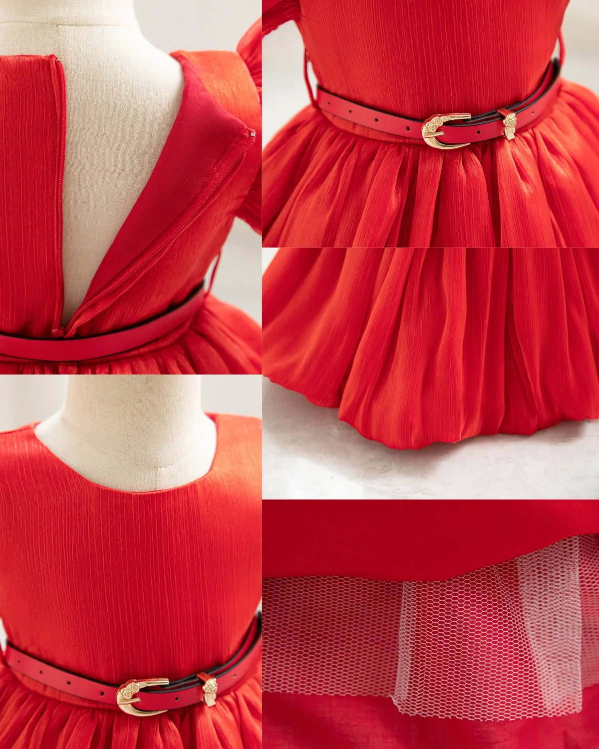 Vestido formal infantil de Janette