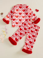 Pyjama fille - 2 pièces coeur love