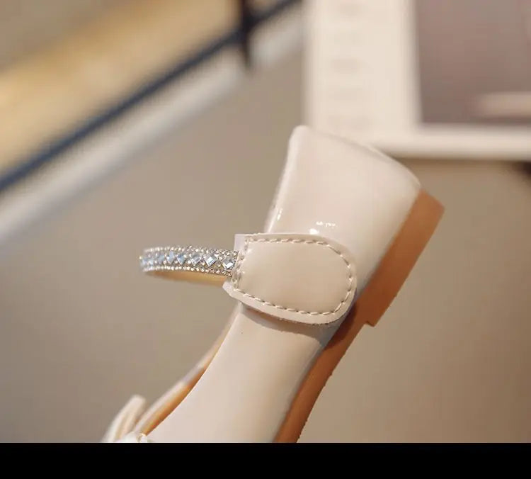 Bailarinas de princesa con diamantes de imitación para niñas