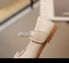 Bailarinas de princesa con diamantes de imitación para niñas