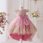 Robe de cérémonie Noël avec traine Jini