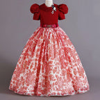 Vestido formal de princesa