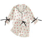 Pyjama fille - 2 pièces noeud