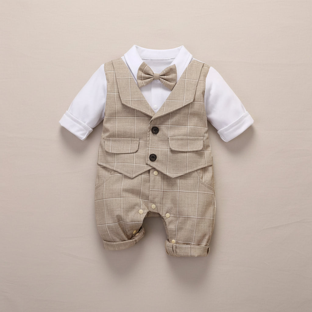 Costume baptême bébé garçon - Douceur