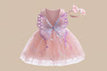 Robe papillon enfant Néon - L'univers de la licorne