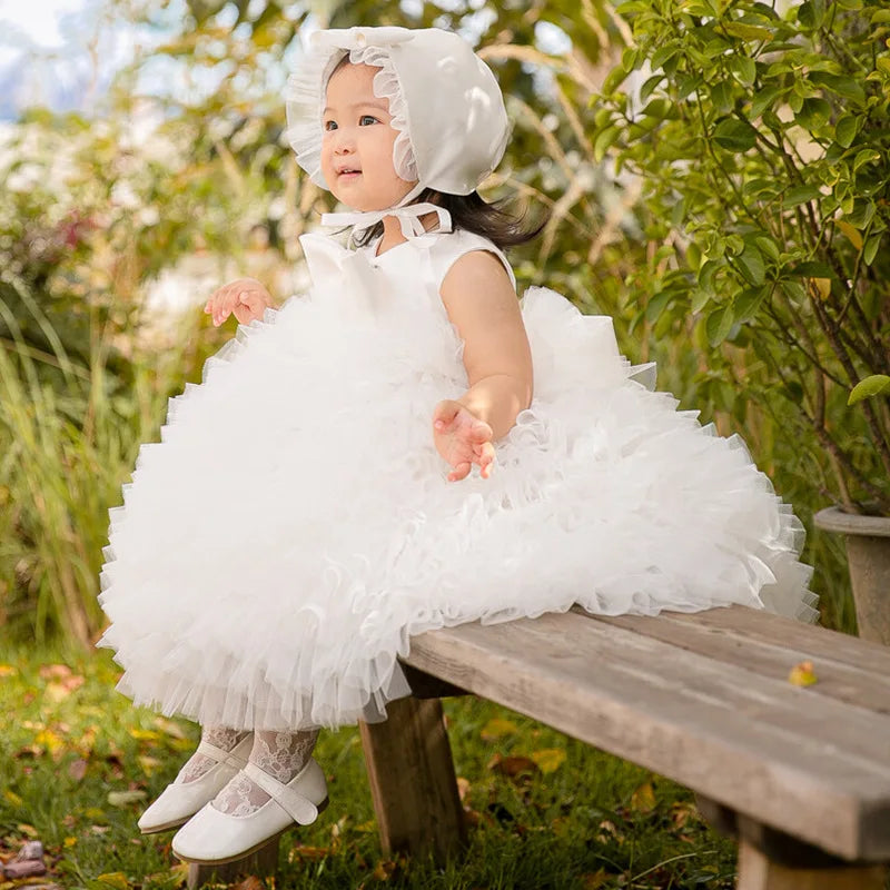 Robe blanche enfant Agathe