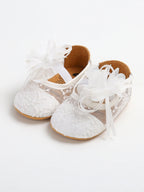 scarpe da sposa per neonati