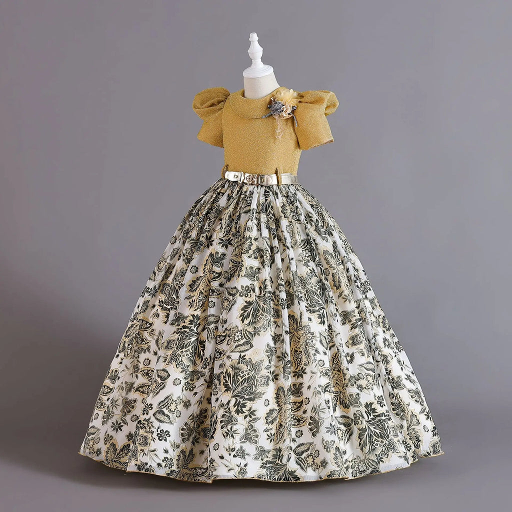 Vestido formal de princesa