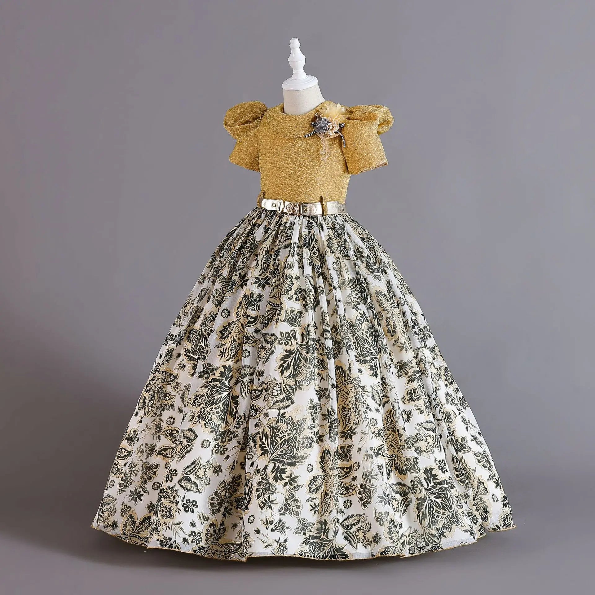 Vestido formal de princesa